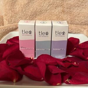 TOTAL LIFE ESSENTIALS TLE OILS 3 PIECE SET: SERENITY, GRAPEFRUIT AND REVITALIZE